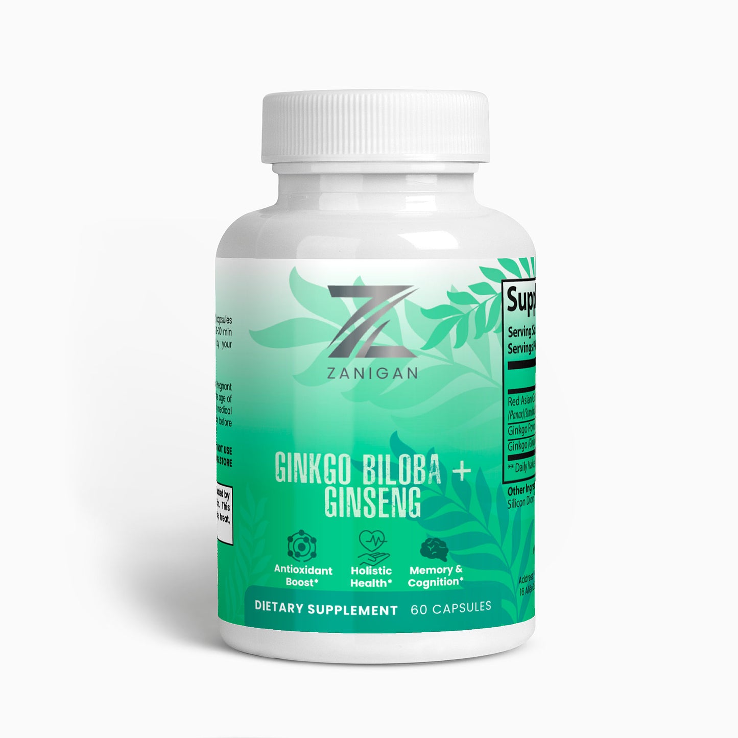 Ginkgo Biloba + Ginseng natural extract