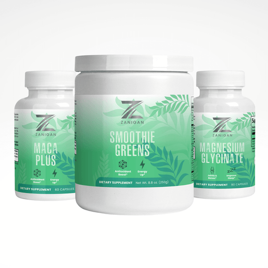 Ultra Cleanse Smoothie Greens, Maca Plus, Magnesium Glycinate